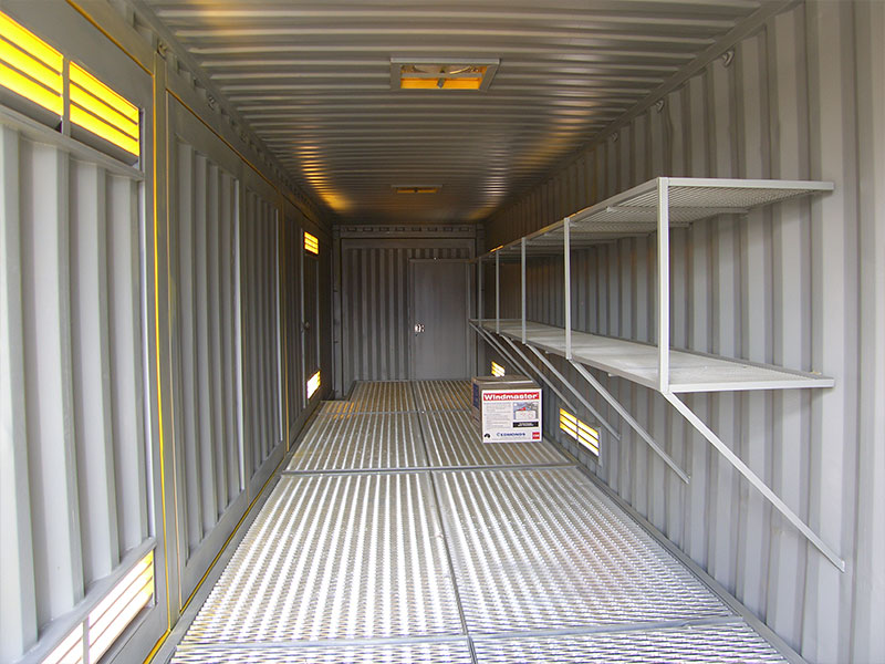 dangerous goods shipping container